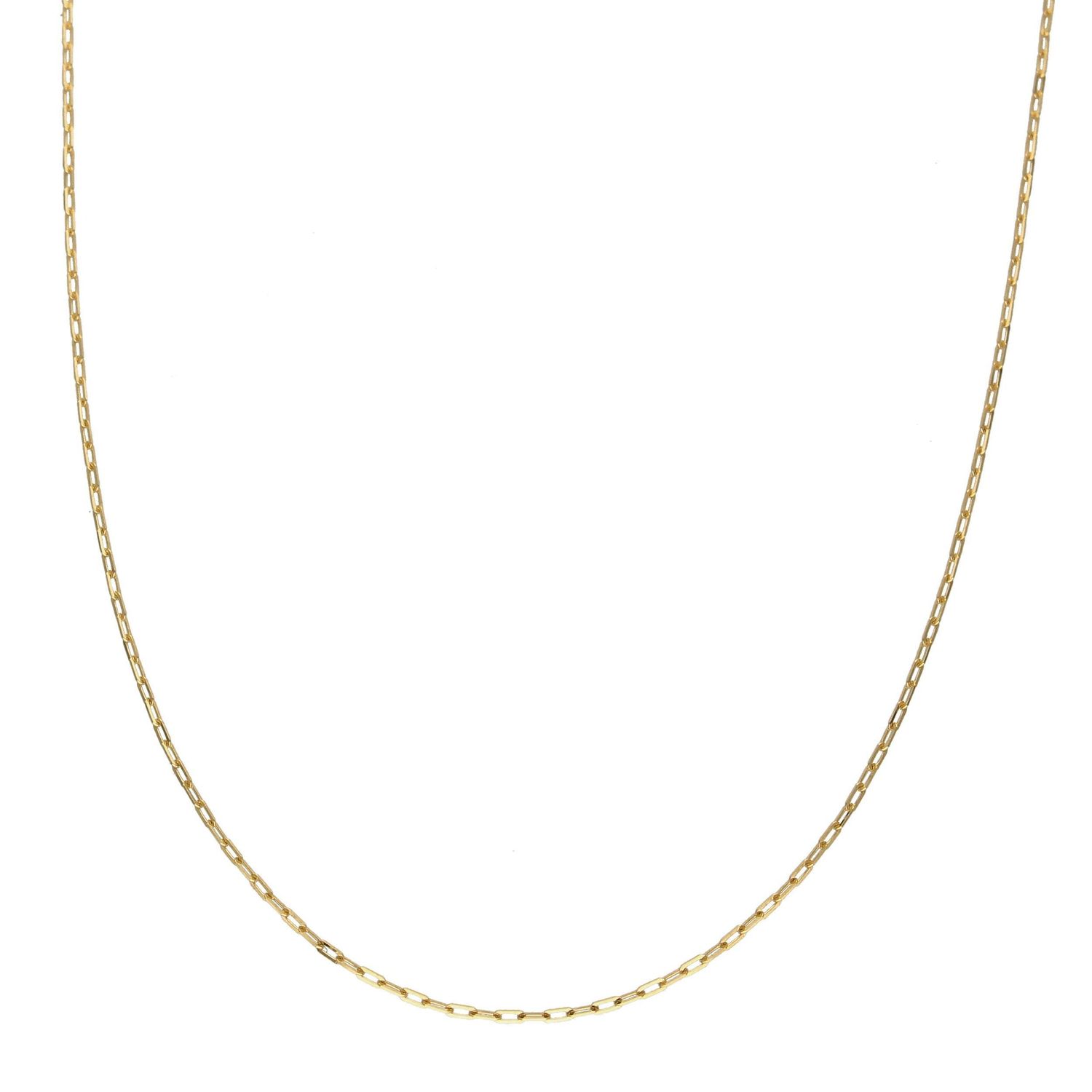 Złoty łańcuszek 585 ankier 1 mm DIA-LAN-1238-585 1mm ✅ Złoty łańcuszek o klasycznym splocie typu ankier ✅.jpg